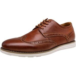 Classic Oxblood Leather Men's Dress Shoes